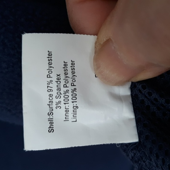 Denali Men's Blue Jacket Zip Front Pockets Lightweight sz XL - Picture 8 of 9